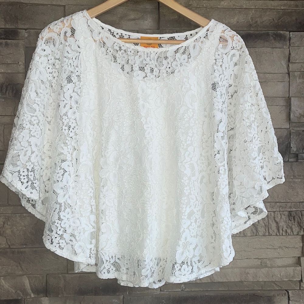 🤍Ruby Rd. Lace blouse Size Small petite